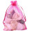 VioletRed organza drawstring bags5x7inch100pcs 1