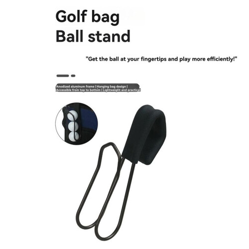 Holder   Stand Holds 3  Balls Tee Holder Belt Clip  Accessory
