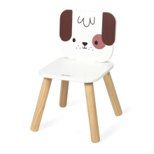 child's chair dog - wooden furniture for children's room
