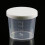 Transparent white measurement cup 50ml 4