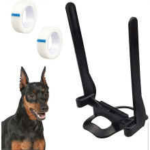 Kit de maintien des oreilles pour Doberman Pinscher : support d'oreille vertical avec ruban adhésif, outil de soin des oreilles pour chien