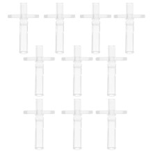 Lot de 10 embouts de paille universels en silicone pour gobelets d'apprentissage pour enfants - Accessoires pour bouteilles d'eau