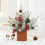 Mini artificial Christmas tree with red berry and pine cone 2