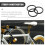 Headset Front Fork Jewelry Sleeve 3 Pcs 6