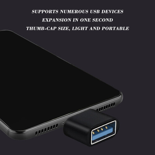USB-C auf USB-A Adapter 3.0 OTG Stecker-Buchse 1