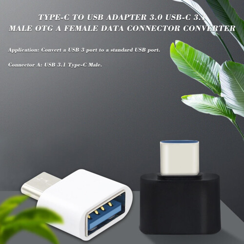 USB-C auf USB-A Adapter 3.0 OTG Stecker-Buchse 2