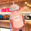 Kinder-Trinkflasche, BPA-frei, 620 ml, mit Strohhalm 6