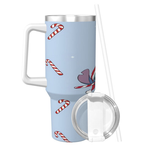 Stitch Personalized 40oz rustfritt stålglass med 1