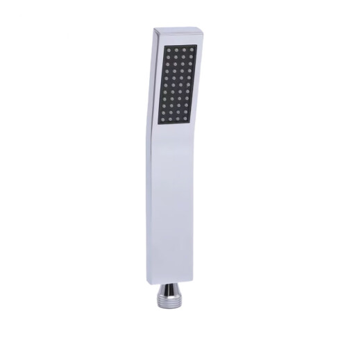 Handheld Rectangular Shower Head 8.5 x 1.4 x 0.6 in 1