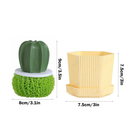 Donemore Edelstahl-Scheuerball 2