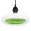 Fankiway E27 plafondventilator met verlichting, wit, 1 stuk 2