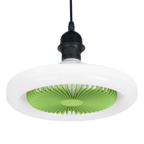 Fankiway E27 plafondventilator met verlichting, wit, 1 stuk 1