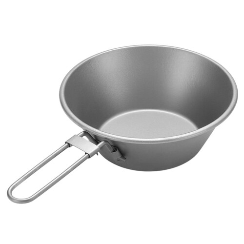 Tasse pliable en titane, compacte et légère, idéale pour une utilisation en extérieur. 1