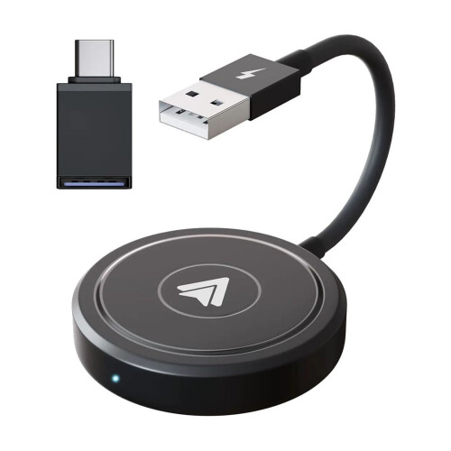Donemore Kablet-til-Trådløs Adapter Dongle Sort Rund 1