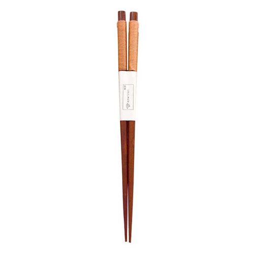 Hariumiu wooden chopsticks with string-wrapped handle1pair