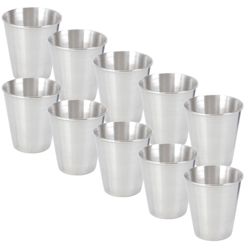 Wassergläser, Espressotassen, klein, 10 Stück