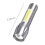 Επαναφορτιζόμενος φακός LED WQQZJJ2Pack, εξαιρετικά φωτεινός φακός με δυνατότητα ζουμ, 2