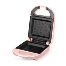 Appareil à sandwichs électrique rose antiadhésif double face 1 unité