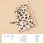 Leopard Print Christmas Hat for Pets 1 Piece 1