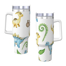 Dinosaur Tumbler Stainless Steel Vacuum Insulated 40 oz