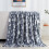 Christmas Beige Throw Blanket for Bed Sofa Camping 1