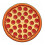 Couverture à pizza ronde en flanelle 122 cm 1