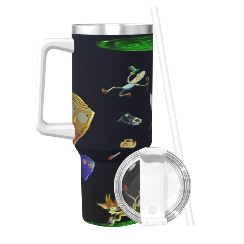 Rick and Morty Edelstahlbecher 40oz 1