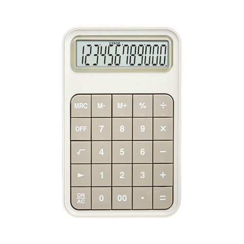 Black Tech Desktop Calculator 12-digit Ultra-thin 1