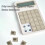 Black Tech Desktop Calculator 12-digit Ultra-thin 5