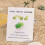 Handmade turtle emotional support card with ornament 4
