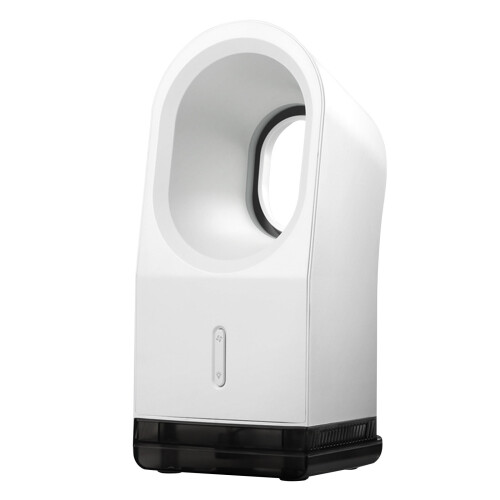 Ventilador de mesa Capino com luz noturna, portátil, sem hélices, 15 cm (6 polegadas). 1