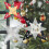 Christmas patchwork star template set four corner 5