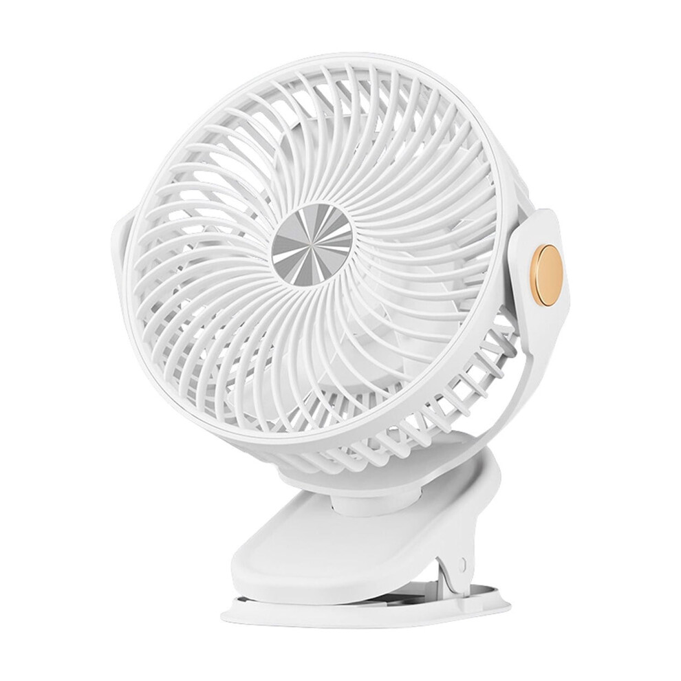Zeceouar Portable Usb Rechargeable Desk Fan With Led Light 354484100634