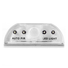 Luz inteligente de indução para fechadura de porta de entrada