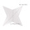 Christmas patchwork star template set four corner 3