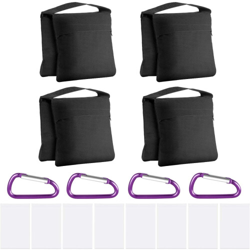 Fotografie-Sandsack-Satteltaschen-Design, 4er-Pack
