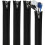 Gaines de gestion de câbles 50 cm avec fermeture éclair (lot de 4) 1