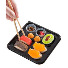 Assortiment de sushis sucrés, petit plateau, paquet de 4