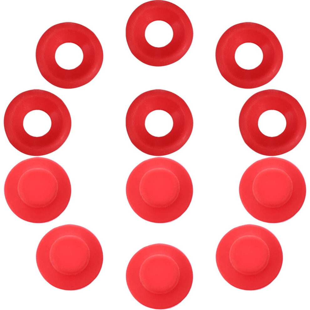 Sealing Cap Bottle Gaskets Leak-Proof Plastic 12 Pcs 354484103154
