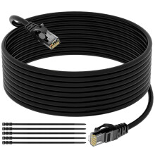 Vonkajší ethernetový kábel Cat6, 30 metrov