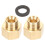 Adaptateur de robinet, raccord de tuyau, 2 pièces 1