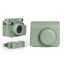 Instax Wide400 bæreveske i PU-skinn med skulderrem