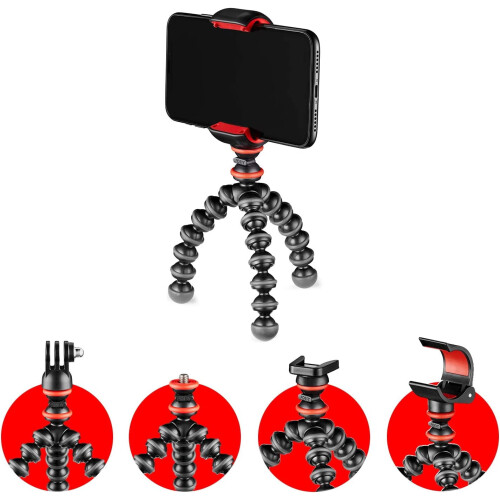 GorillaPod Starter Kit εύκαμπτο μίνι τρίποδο με smartphone