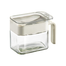 Gewürzglas aus Acryl mit Deckel (1 Stück)