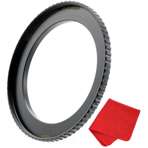 Graphy 67mm til 72mm adapterring for step-up-objektiv, messing, matt