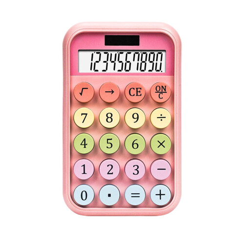 Solcellekalkulator for skole, 10-sifret LCD-skjerm 1