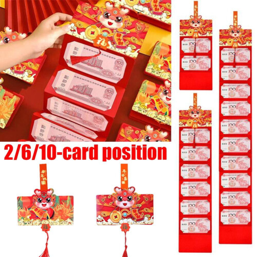 Red Envelope for Chinese New Year 2024 Foldable 2