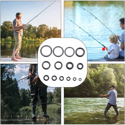 Ceramic Fishing Rod Guide Rings Set60pcs14sizes 1