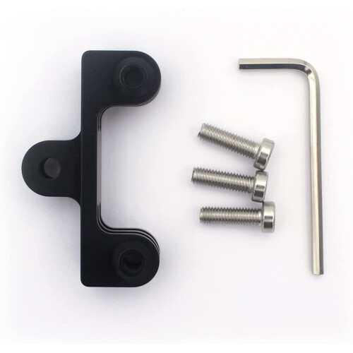 Adattatore doppio in alluminio per GoPro e DJI Osmo