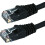 Ethernetový patch kábel Cat6UTP čierny 0,5 m 1